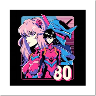 80s Evangelion Posters and Art